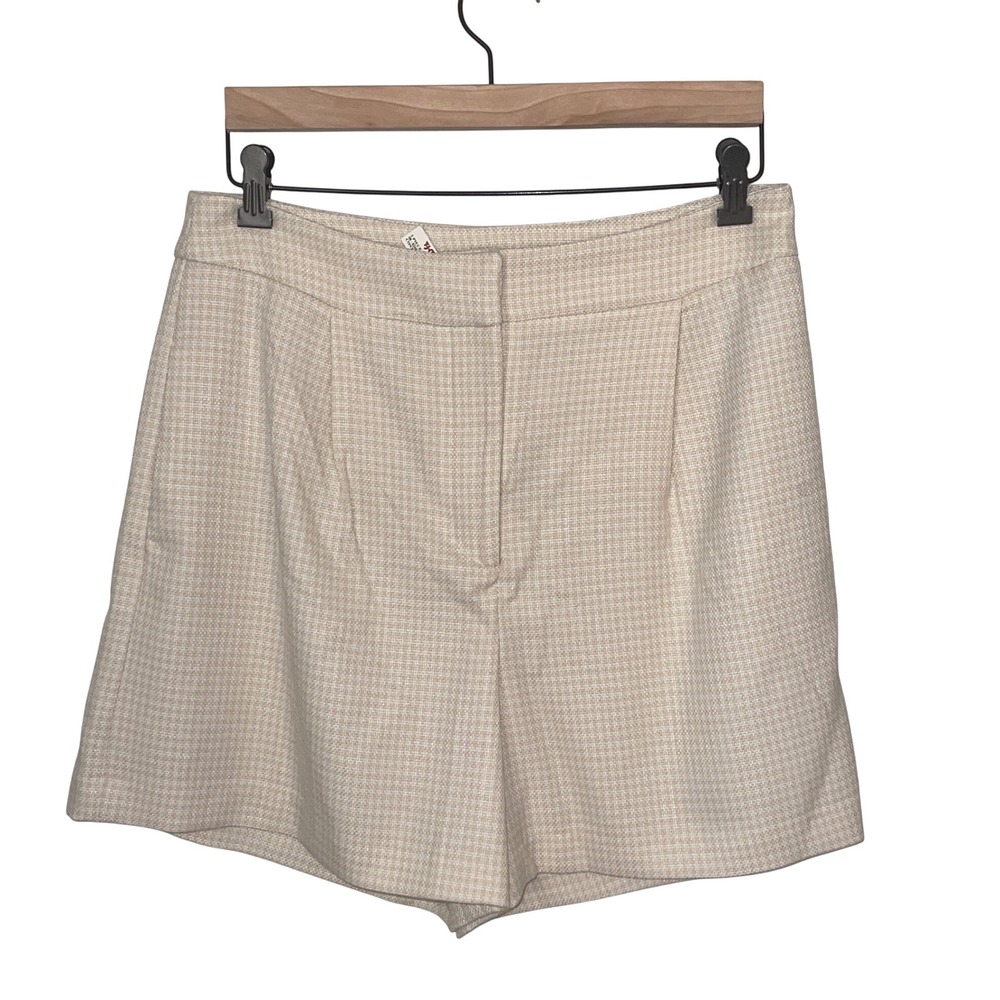 House of Harlow 1960 Houndstooth Shorts Career Casual Womens Medium